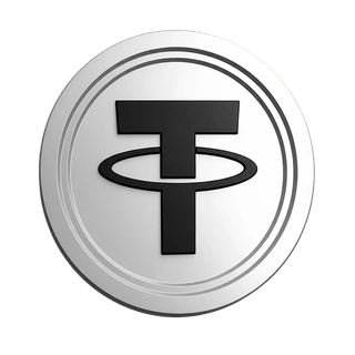 Kezdőknek készült kereskedési útmutatóhoz tartozó Tether USDT stablecoin grafika