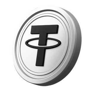 Tether USDT érme a fiókadatok szakaszában