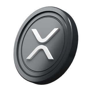 Kezdőknek szánt kriptovaluta-útmutatóhoz készült XRP-érmét bemutató grafika